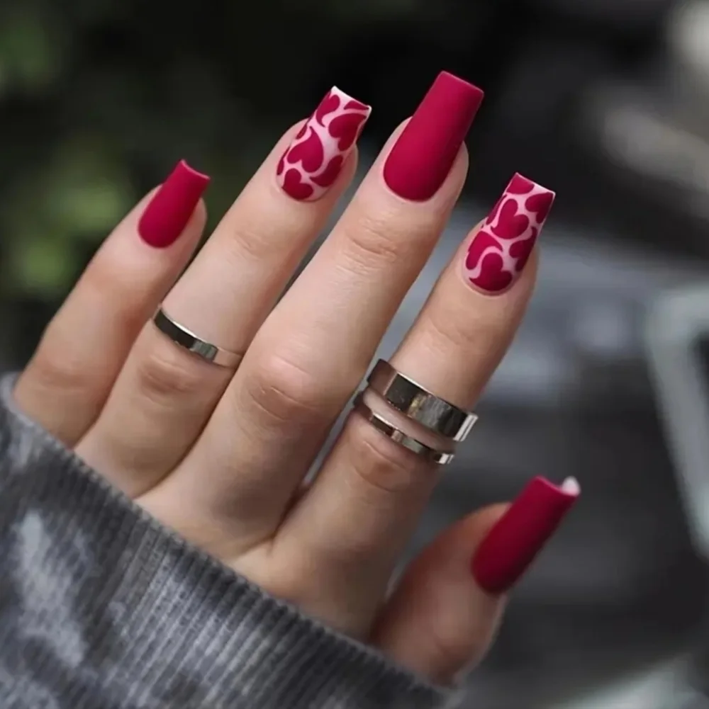 24 Pieces Fake Press On Nails